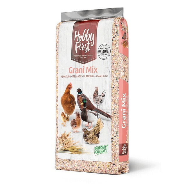 Hobby First Mezcla de Grano para Gallinas Grani 3 Mix 1