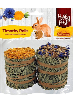 Hobby First Hope Farms Heno Topping de Calendula y Aciano Conejos