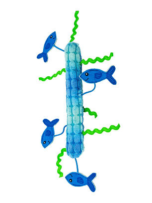 KONG Kickeroo stickaroo juguete para gato stick con peces 7,62cm x 3,18cm