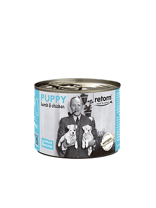 Retorn Latas Perro Puppy Lamb and Chicken 185 gr