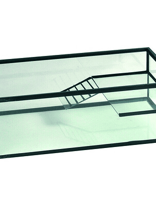 Terrario para tortugas flamingo trias 60x35x20cm