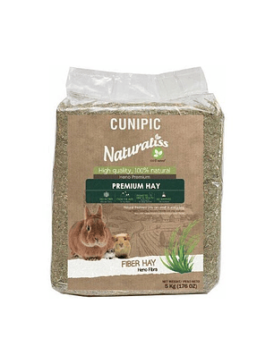 Cunipic Heno Naturaliss Premium con Fibra para Roedores