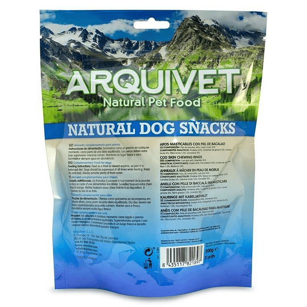 Aros masticables con Bacalao - bolsa 2 unidades 4