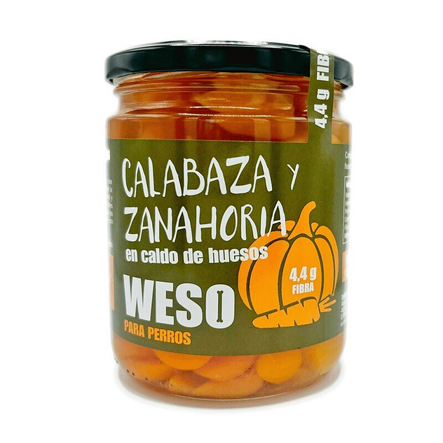 Weso Calabaza y Zanahoria en Caldo de Huesos 1