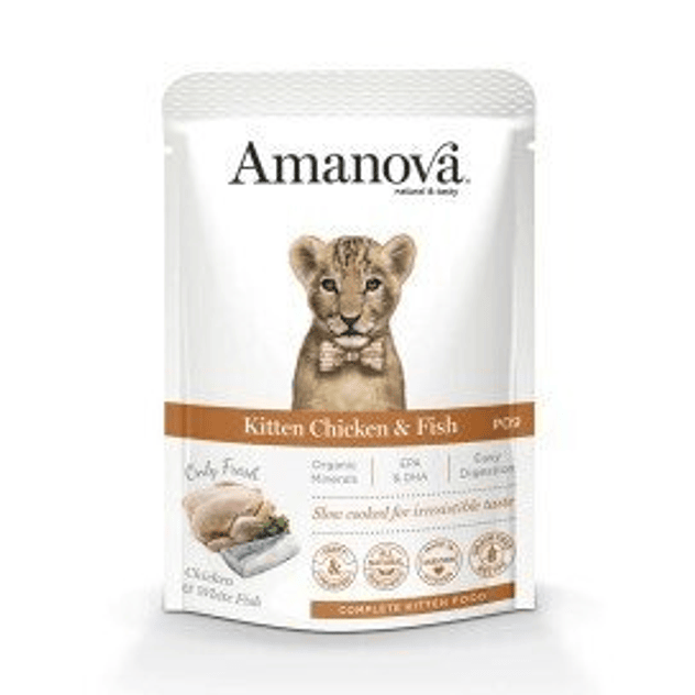 Amanova Kitten Pollo & Pescado 1