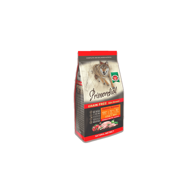 Primordial Adult Mini de Codorniz y Pato 2KG 1