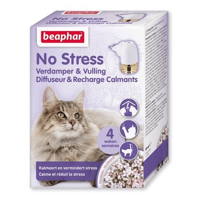 Beaphar No Stress Pack Difusor y Recarga para Gatos 30ml 1