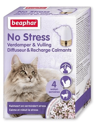 Beaphar No Stress Pack Difusor y Recarga para Gatos 30ml