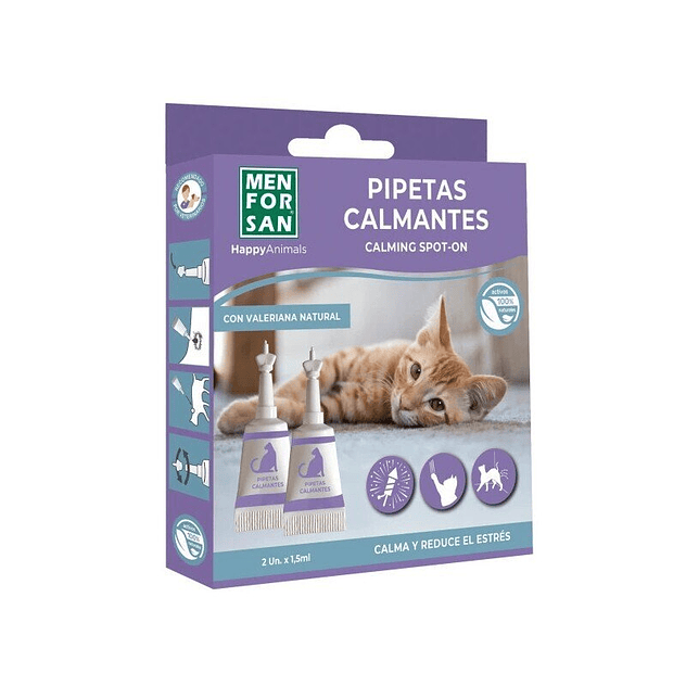 Pipetas calmantes para gatos (2 unidades) 1