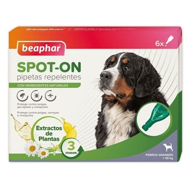 Beaphar Pipetas Antiparasitarias para Perros Grandes +30 kg 1