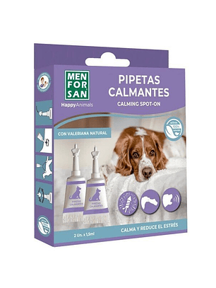 Pipetas calmantes para perros (2 unidades)