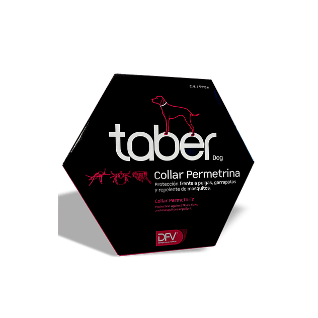 Taber dog collar antiparasitario perro 60cm 1