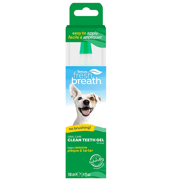 Tropiclean gel bucal para un aliento fresco y dientes limpios 118ml 1