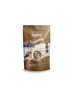 Cunipic Pienso Naturaliss para Hámsters y Gerbos 500gr
