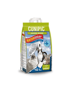 Cunipic Naturlitter Papel para Gatos 10L