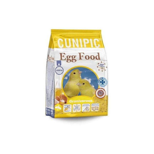 Cunipic Pasta de Cría con Huevo para Pájaros Granívoros 250gr 1