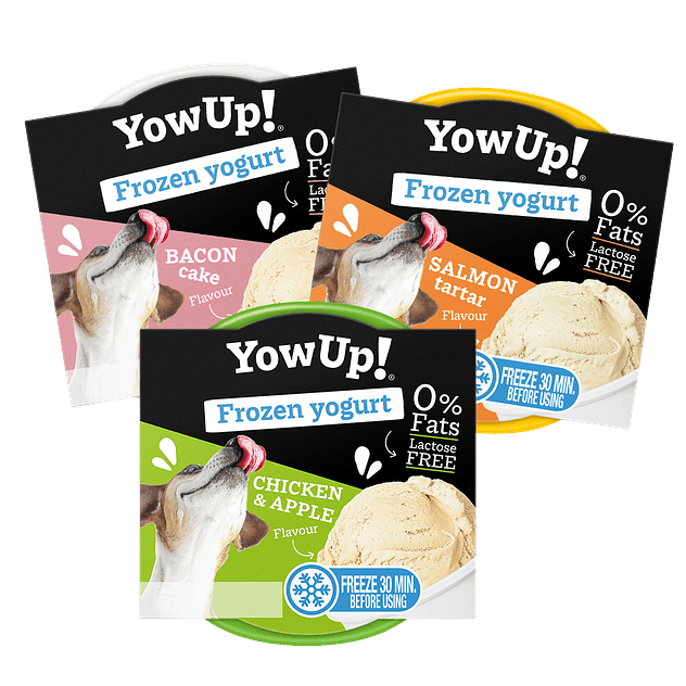 Yowup Yogurt Helado de Pastel de Bacon para Perros 2