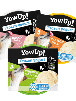 Yowup Yogurt Helado de Pollo y Manzana para Perros
