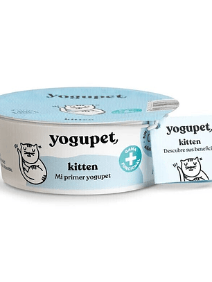 Yogupet Yogurt Kitten en Tarrina para Gatitos