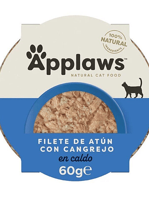 Applaws Atún y Cangrejo tarrina para gatos
