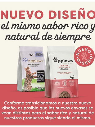 Applaws Pollo y Pato pienso para gatos