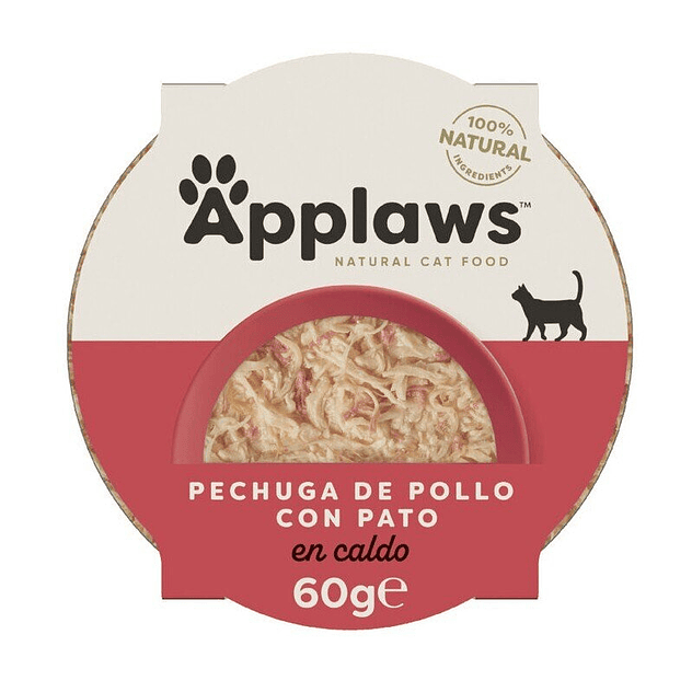 Applaws Pollo y Pato tarrina para gatos 1