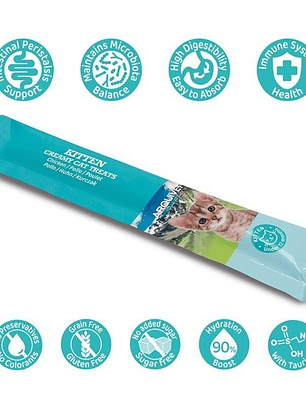 Creamy Cat Treats KITTEN Snack cremoso de pollo