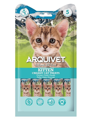 Creamy Cat Treats KITTEN Snack cremoso de pollo