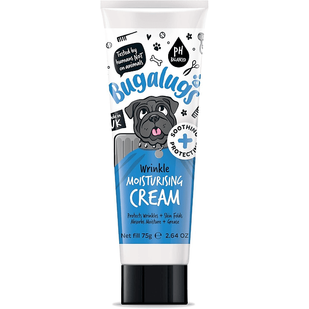 Bugalugs crema de cuidado de arrugas para perros con arrugas y calmante 1