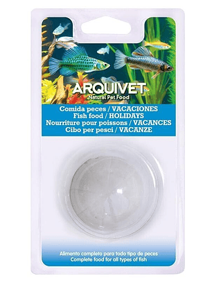 Comida peces / VACACIONES - ARQUIVET