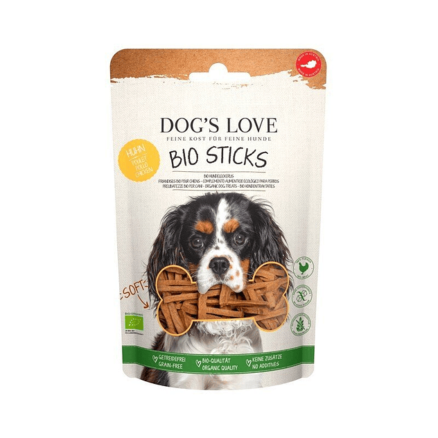 Dog's Love Premios Goodies Bio De Pollo para Perros 1