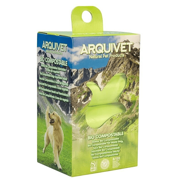 Bolsas Bio compostables (8 rollos x 15 bolsas) 2