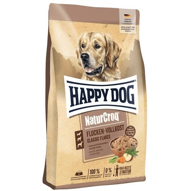 Happy Dog Pienso Flocken Volkost en Copos para Perros 1