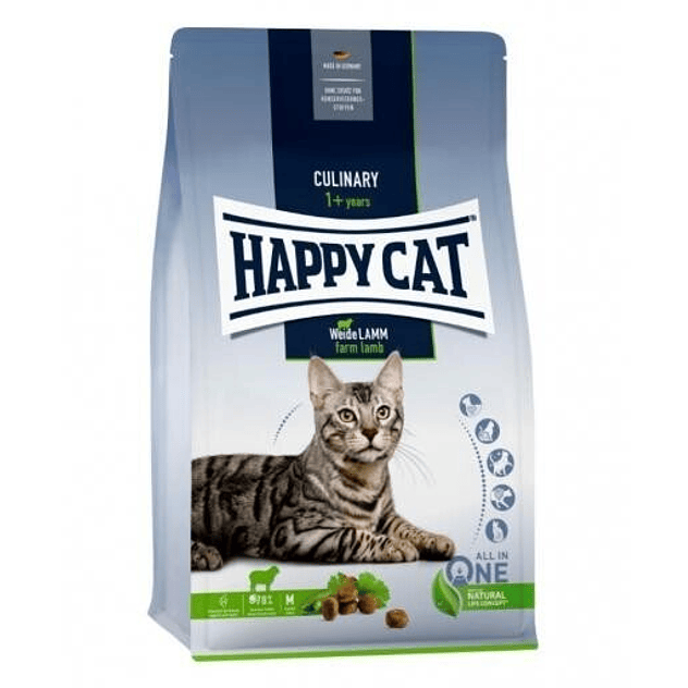Happy Cat Pienso para Gatos Senior con Cordero 300gr 1