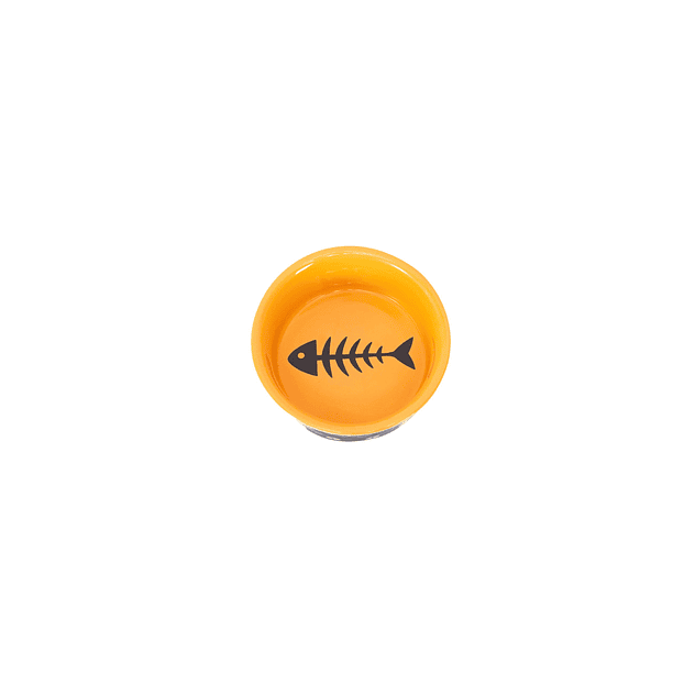 Bowl Black Cat AMARILLO 10 x 10 x 4 cm HANDCRAFTED (180ml) 3