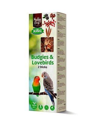 Hobby First Sticks de Frutas para Periquitos y Agapornis