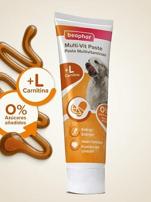 Beaphar Pasta Multi-Vitaminas Perro 100gr