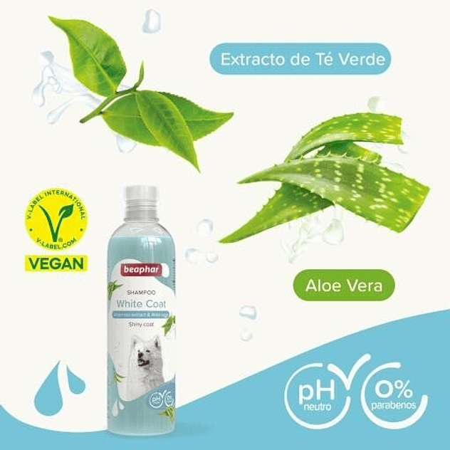 Beaphar Champú para Perros de Pelo Blanco 3