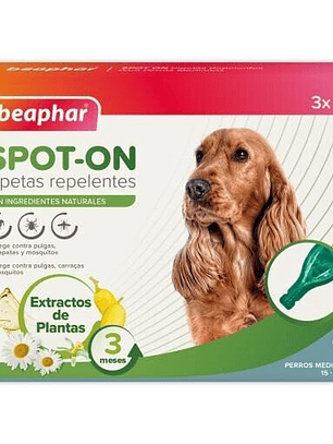Beaphar Pipetas Antiparasitarias Raza Mediana Entre 15 y 30 Kg
