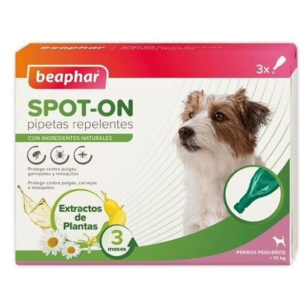 Beaphar Pipetas Antiparasitarias para Raza Pequeña >15 Kg 1