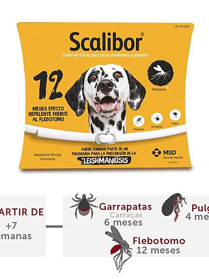 Scalibor 65cm Duración 12 meses