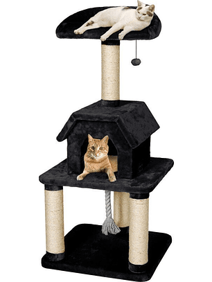 Rascador flamingo 56x56x128cm bellavista negro