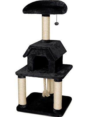 Rascador flamingo 56x56x128cm bellavista negro