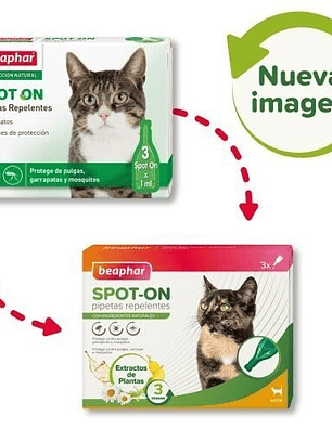 Beaphar Pipetas Spot On Antiparasitario Natural para Gato