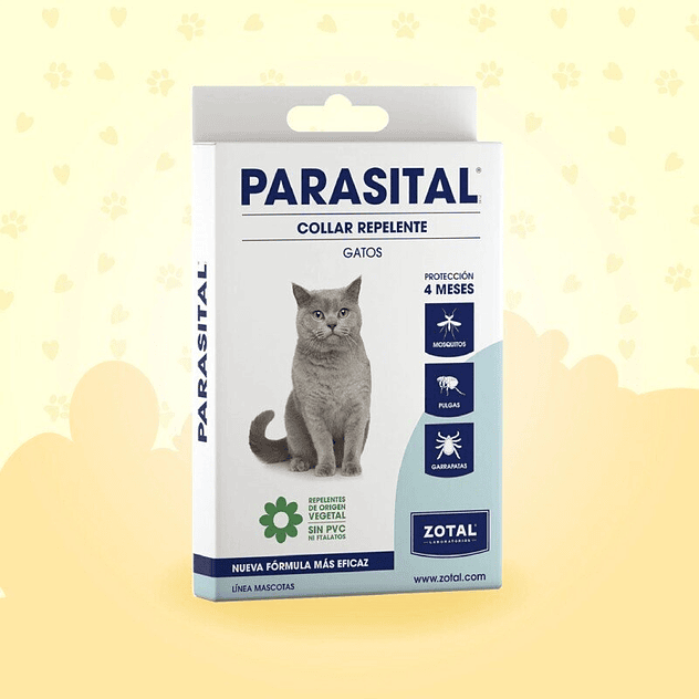 PARASITAL Collar repelente para Gatos 1