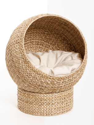 Cueva para gato karlie banana leaf de luxe