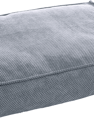 Flamingo cojin rectangular reno azul claro de espuma viscoelástica