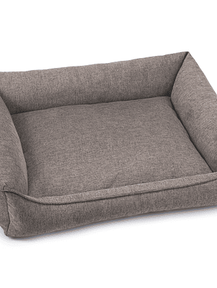 Beeztees cama ortopédica para perro zia gris 100x80x23