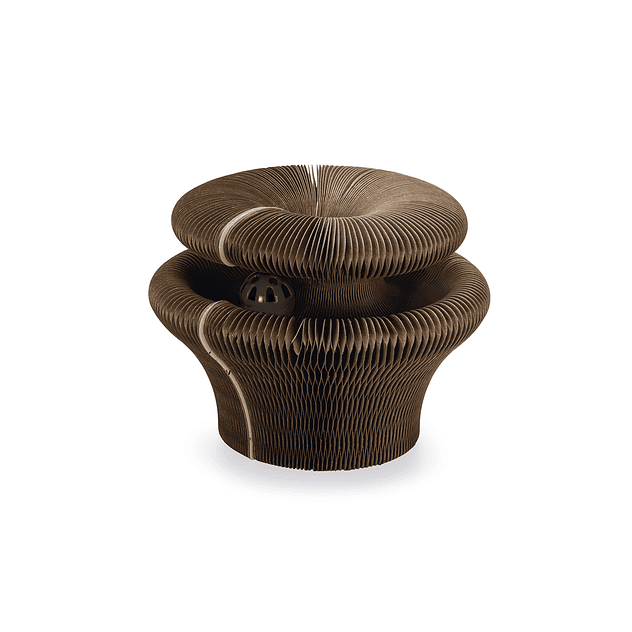 Beeztees rascador de cartón para gato marron siep 1