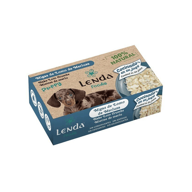 Migas de Lomo de Merluza para cachorros 120 gr 1